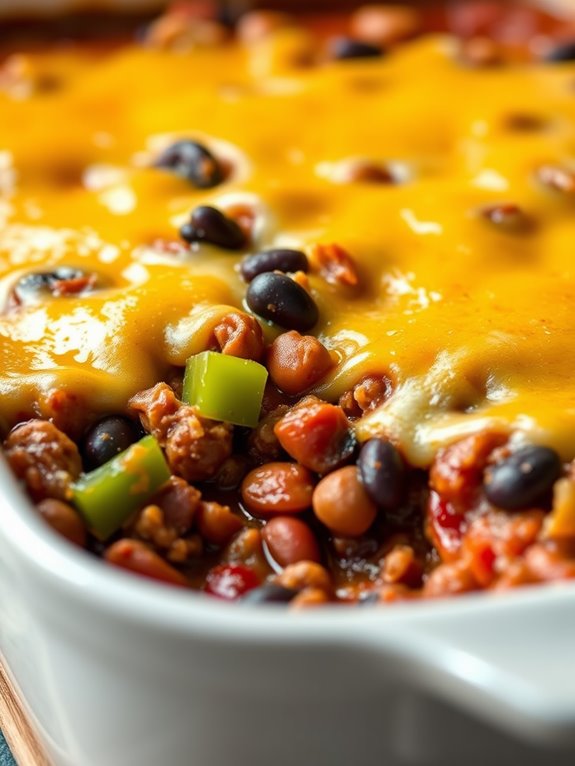 hearty chili casserole recipe