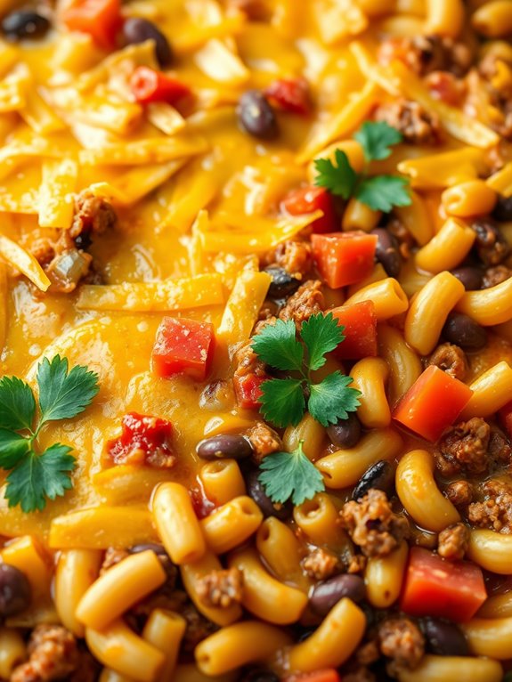 hearty chili mac casserole