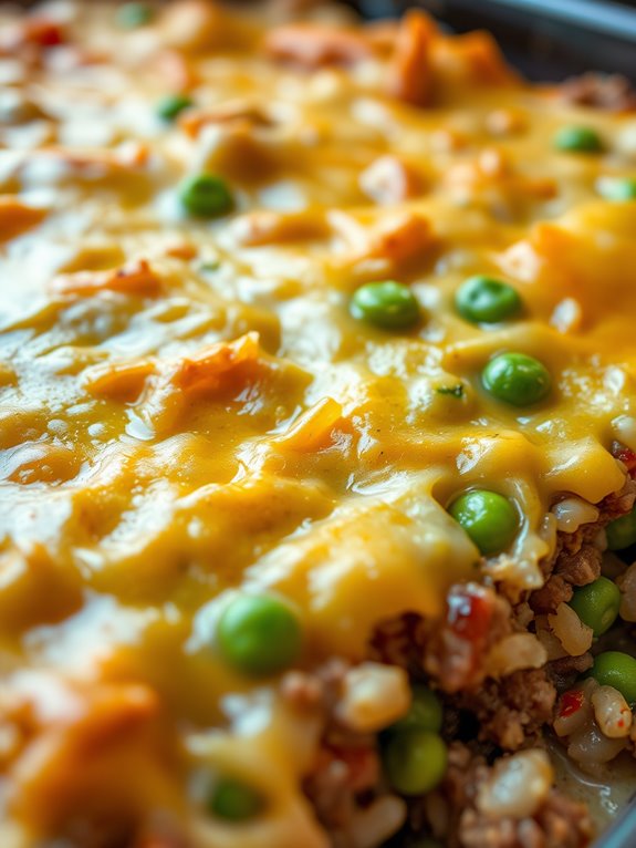 hearty hamburger rice dish