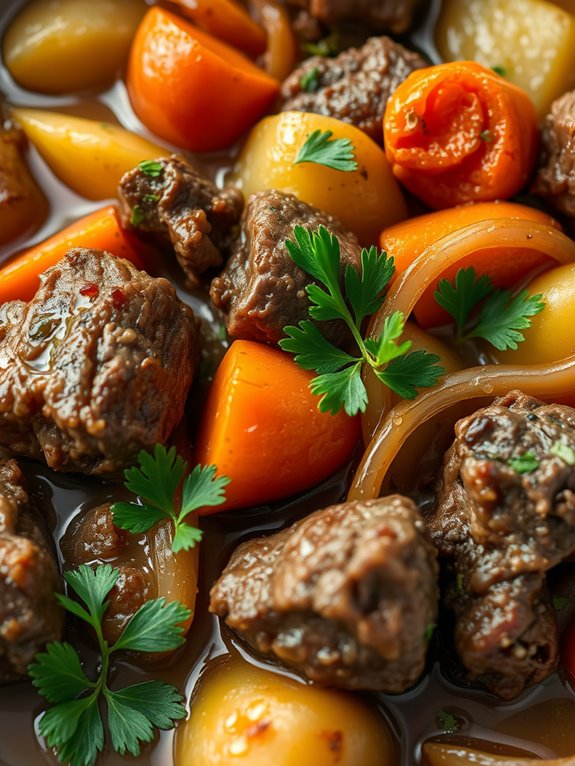 hearty lamb potato dish