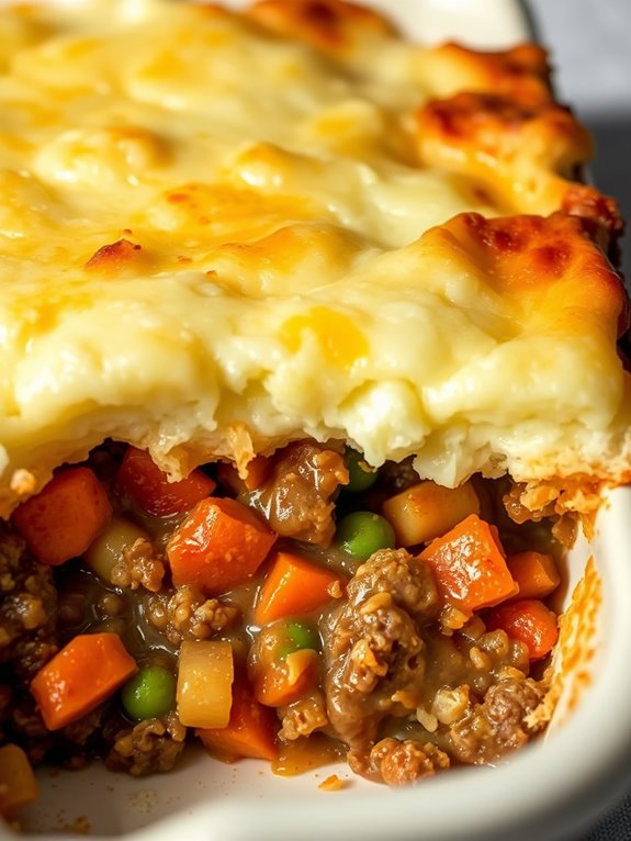 hearty meat and potatoes