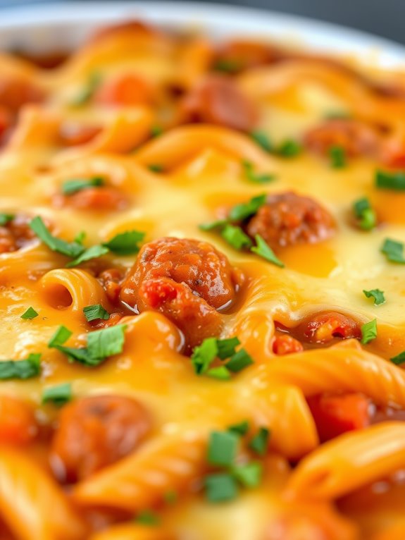 hearty pasta and soup