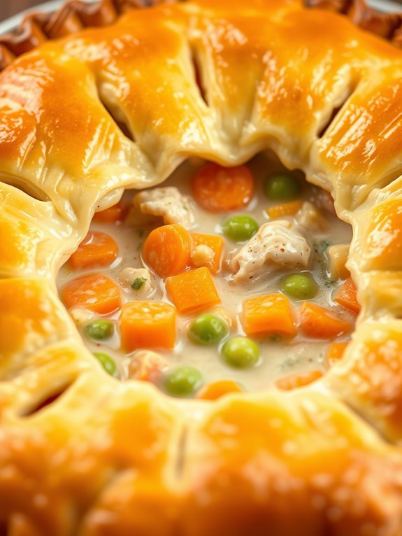 hearty turkey vegetable pie
