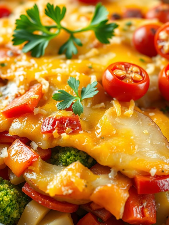 hearty vegetable potato casserole
