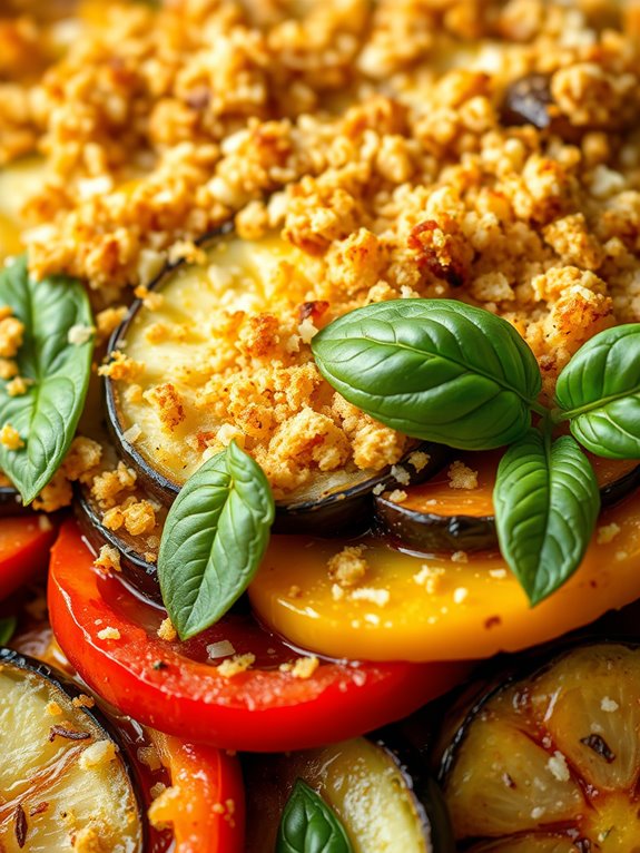 herb infused vegetable casserole