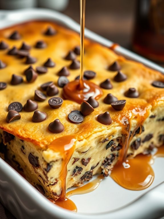 indulgent chocolate chip breakfast