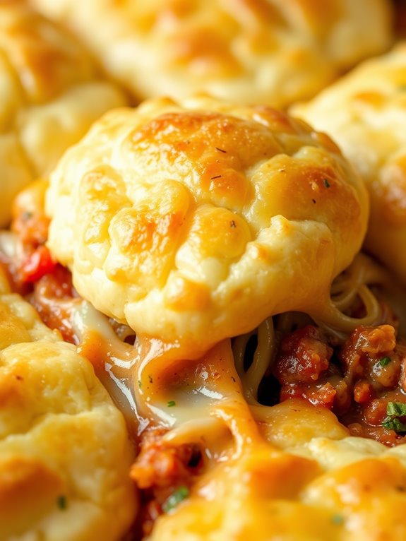 italian beef biscuit casserole