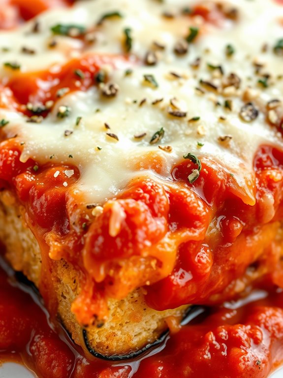 italian eggplant parmesan casserole