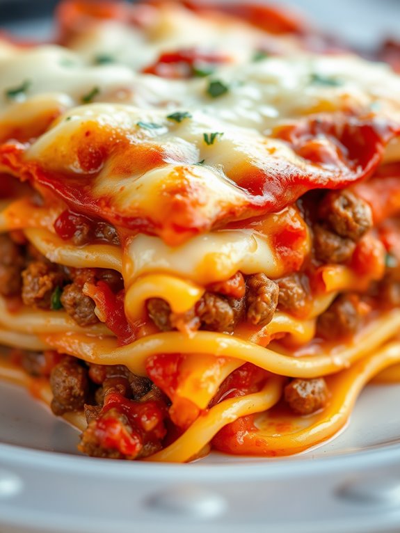 italian inspired layered dish
