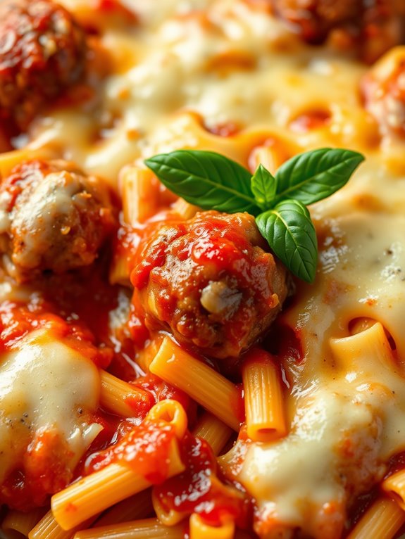 italian meatball casserole recipe