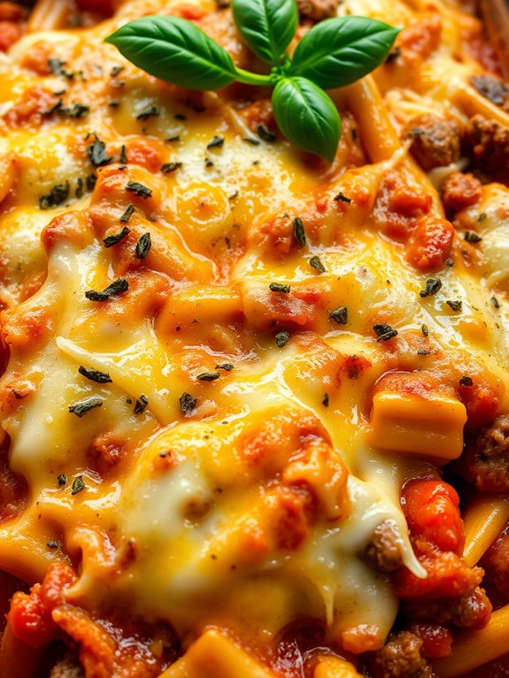 italian style hamburger casserole recipe