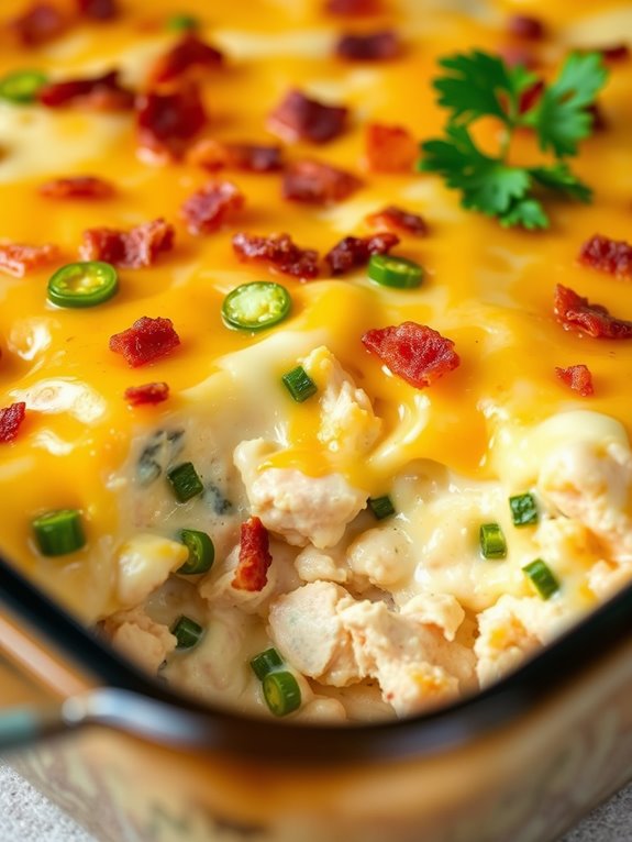 jalape o popper chicken casserole