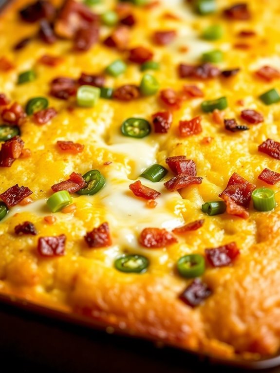 jalape o popper cornbread casserole