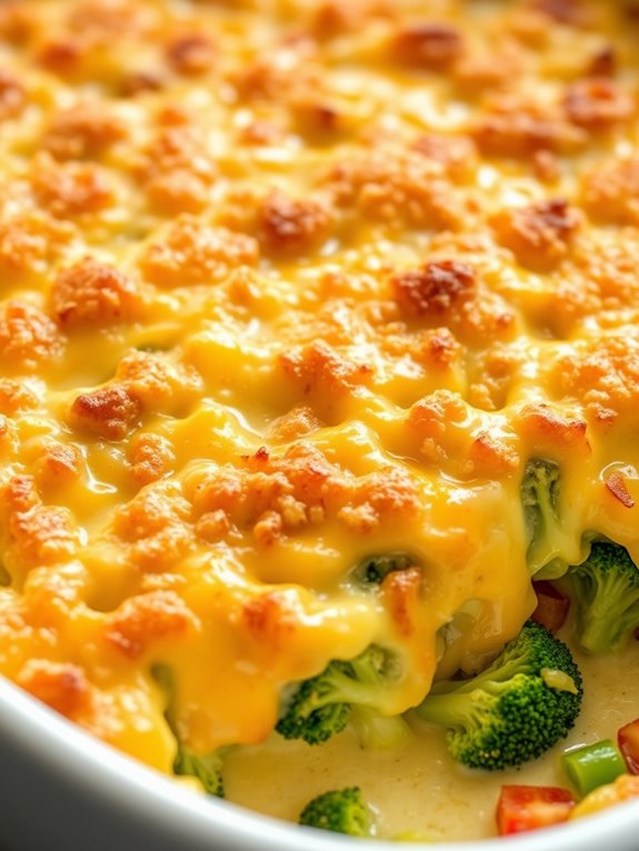 keto friendly broccoli cheese dish