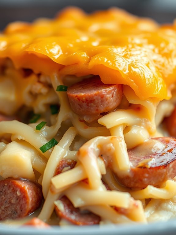 kielbasa sauerkraut casserole recipe