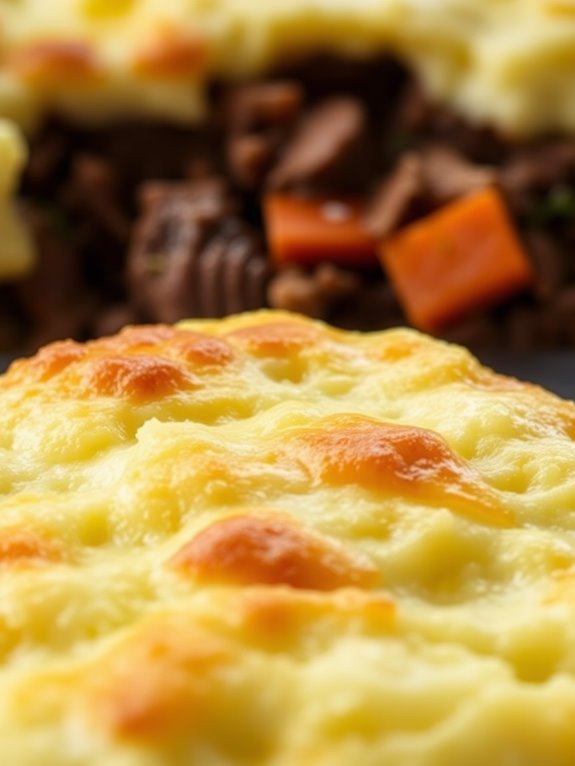lamb filled savory pie