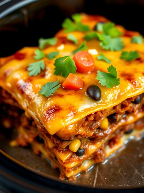 layered mexican comfort dish