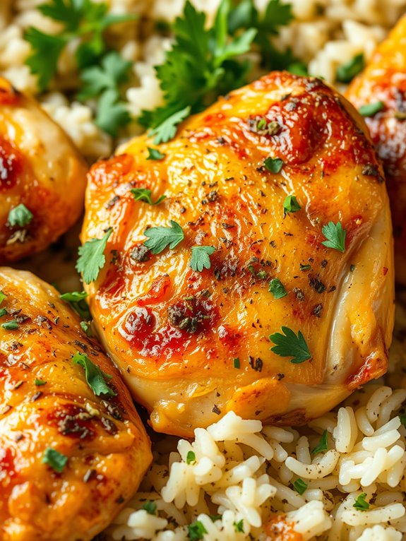 lemon herb chicken bake