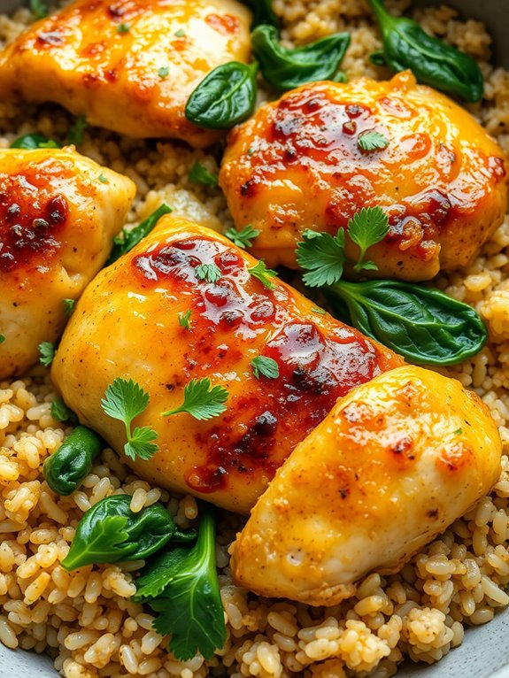 lemon herb chicken casserole