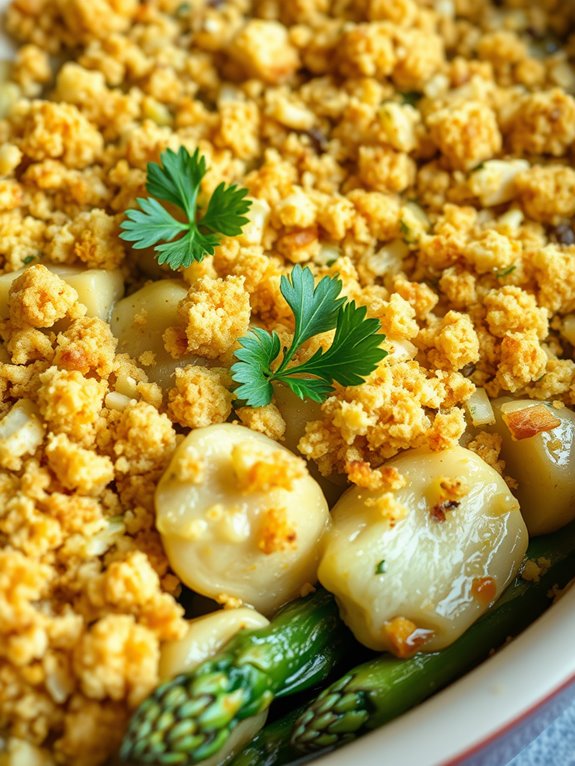 lemon herb vegetable bake