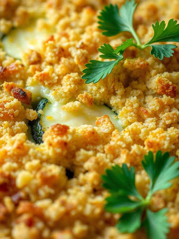 lemon zucchini cheese casserole