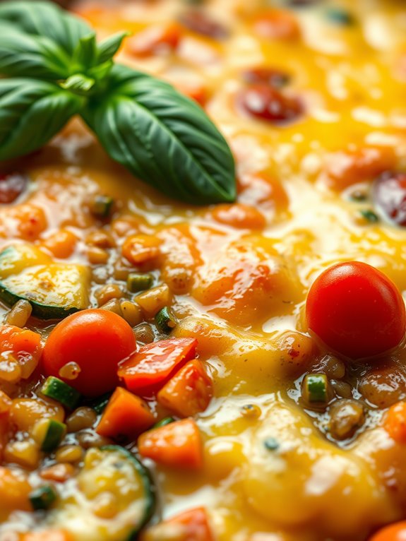lentil vegetable bake recipe