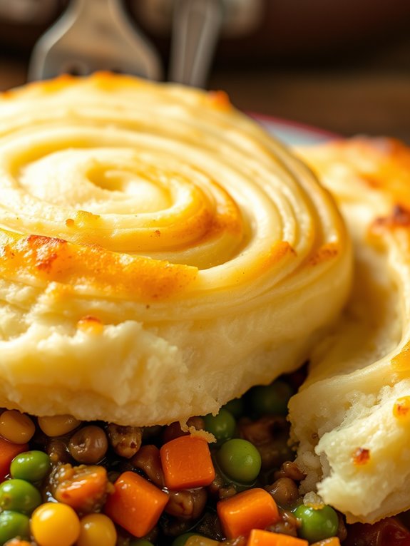 lentil vegetable pie recipe