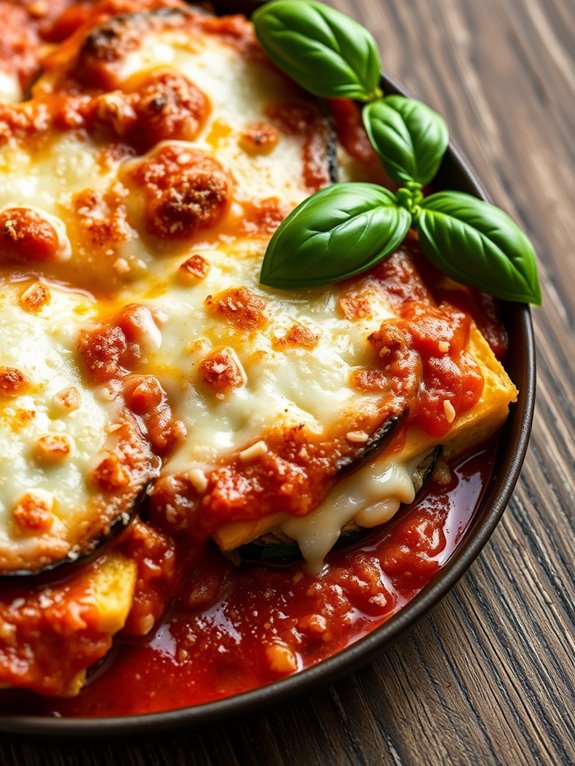 low carb eggplant casserole