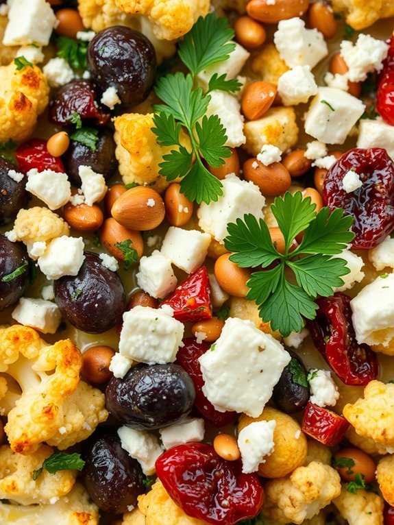 mediterranean cauliflower casserole recipe