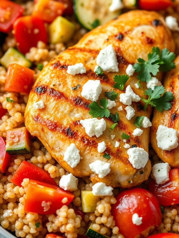 mediterranean chicken and couscous