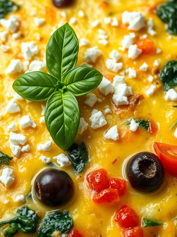 mediterranean inspired egg dish