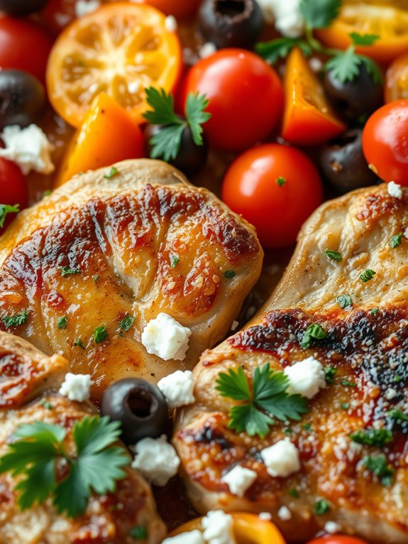 mediterranean pork chop bake