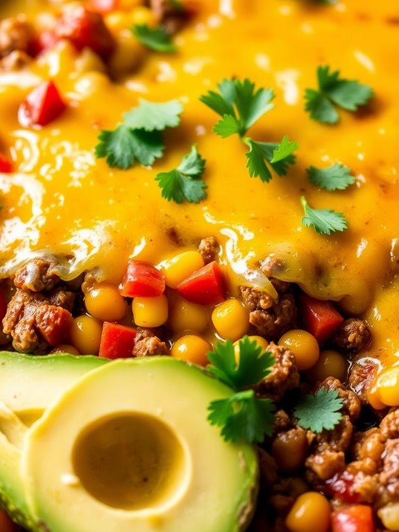 mexican beef vegetable casserole