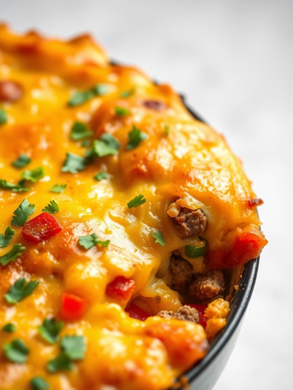 mexican breakfast egg casserole