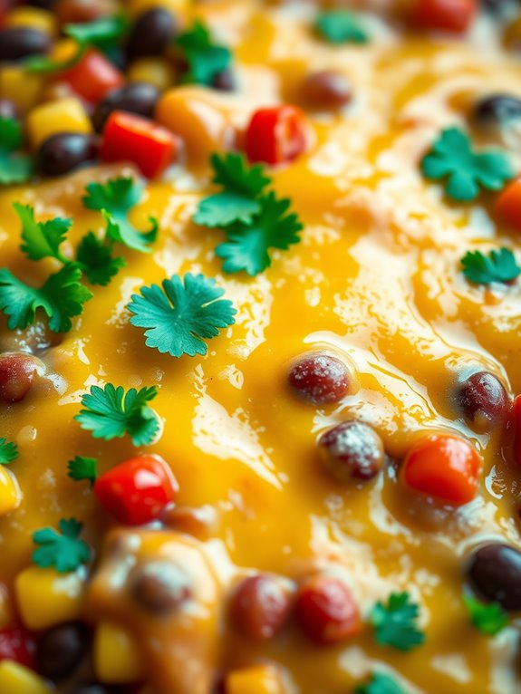 mexican casserole with beans