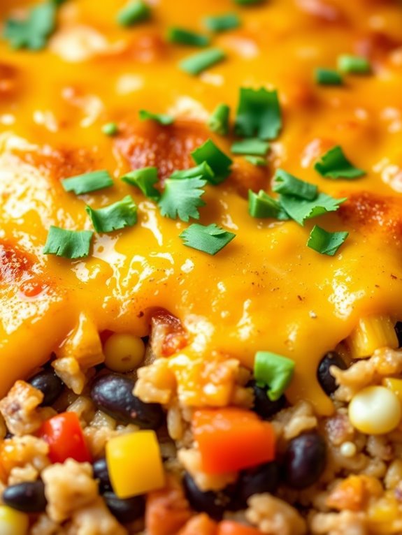 mexican rice and beans casserole