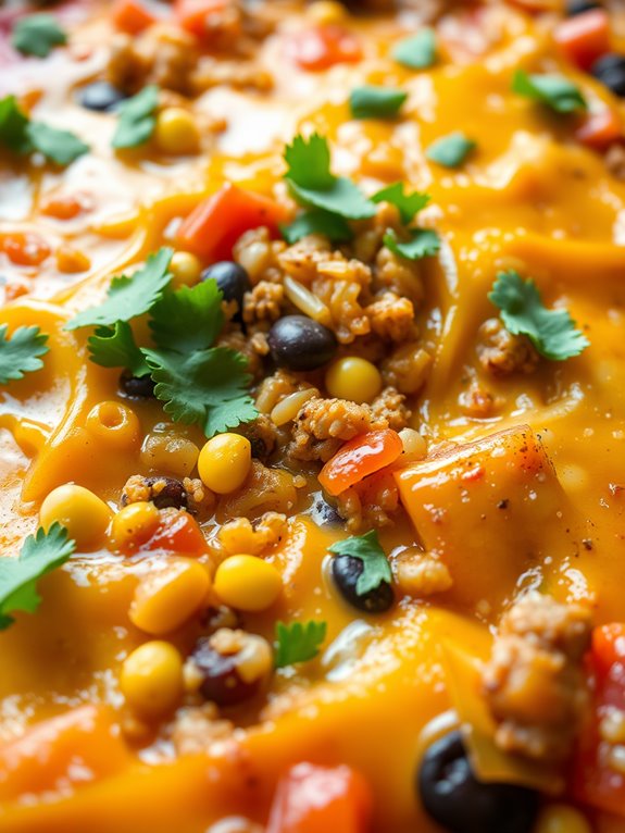 mexican stuffed pepper casserole