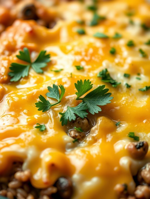 mushroom and rice casserole