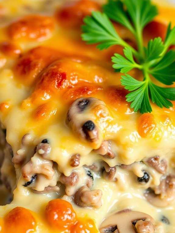 mushroom and rice casserole