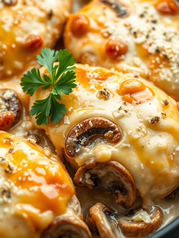 mushroom chicken casserole recipe