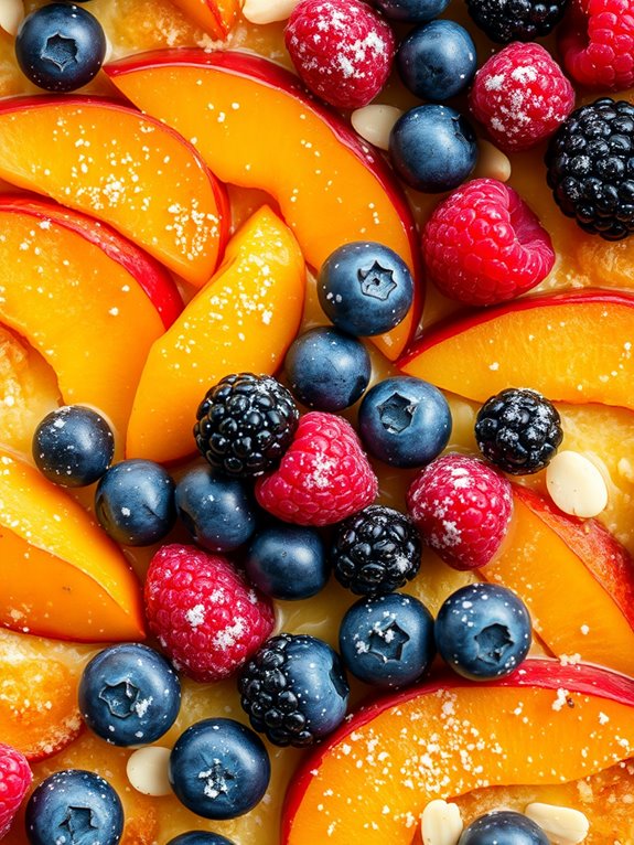 peach berry breakfast delight
