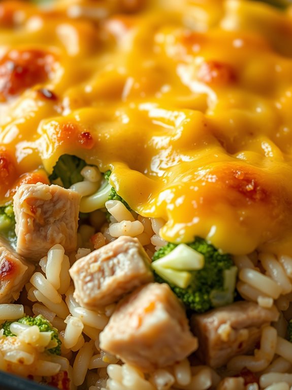 pork rice broccoli casserole