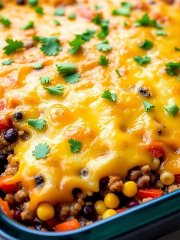 quinoa black bean bake