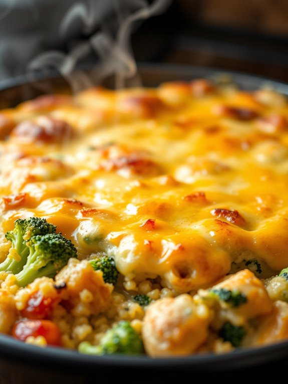 quinoa casserole with chicken