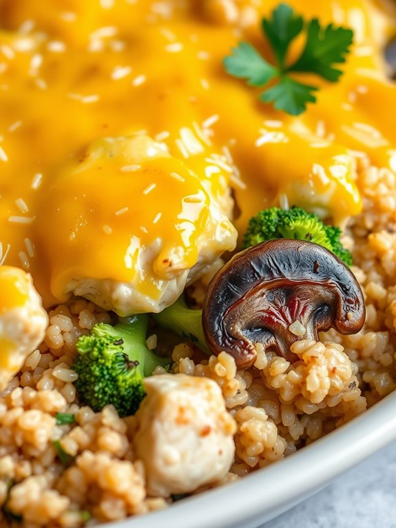 ranch chicken quinoa casserole