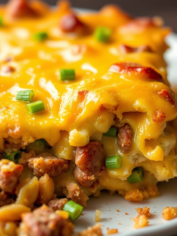 ranch sausage breakfast casserole