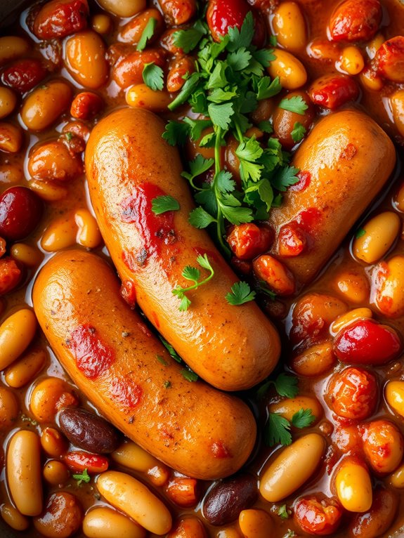 sausage and bean casserole