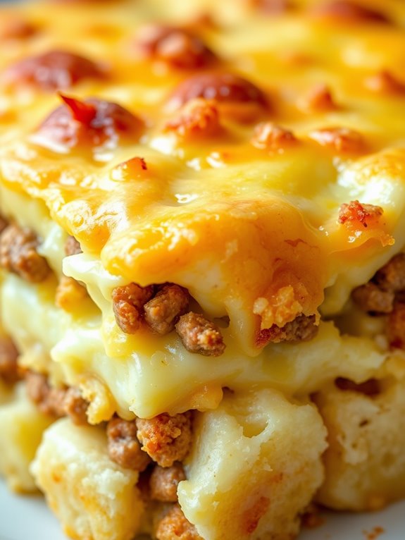 sausage and egg bake