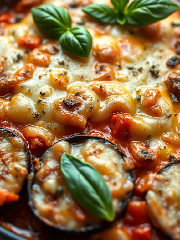 sausage and eggplant casserole
