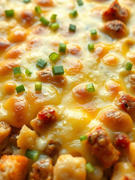 sausage and eggs casserole